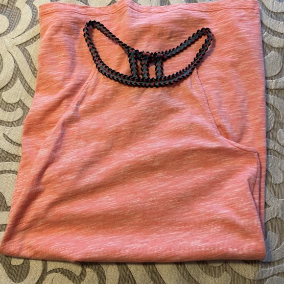 EUC Old Navy Girls Heather Pink Sleeveless Dress Swim Coverup Size Large 10-12 - Picture 2 of 6